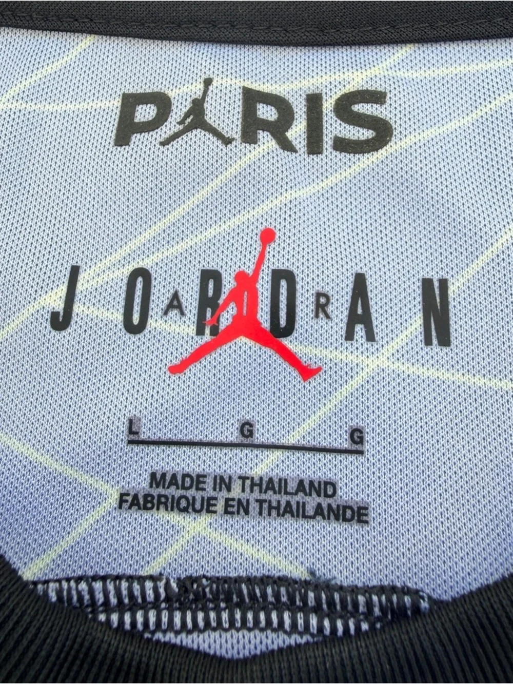 NWT Jordan PSG Paris Saint-Germain Football Soccer Jersey 2022/23 Large Dri-fit